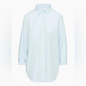 Aritzia Wilfred Free New Sail Button Front Boyfriend Shirt
